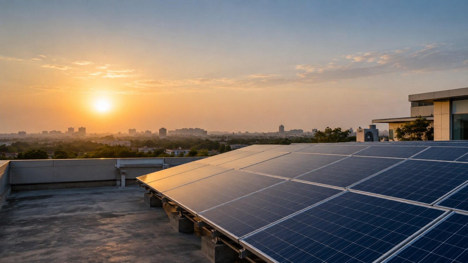 AFM Solar rooftop installation