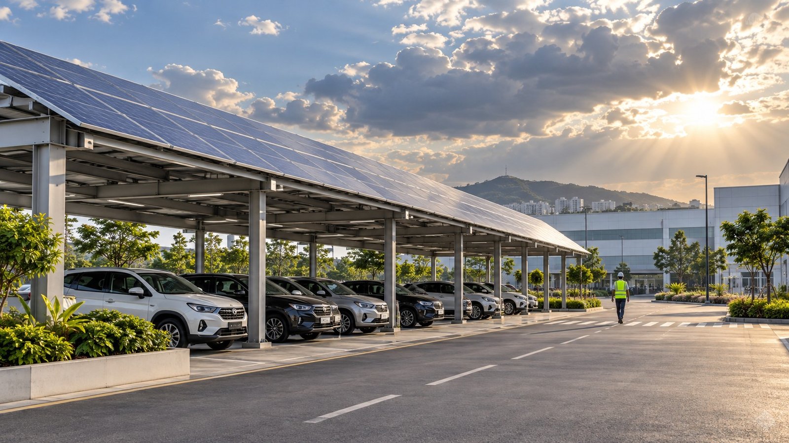 Solar project for Panchjanya Tata Motors